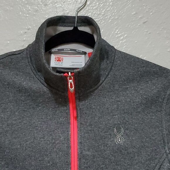 Spyder Core Sweater Full Zip Fleece Lined Jacket or Sweatshirt Size L - Picture 2 of 15